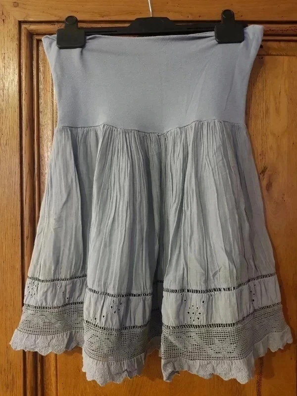 Grey skater skirt – photo 6
